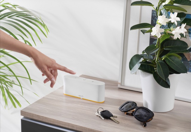 Somfy tahoma switch in woonkamer